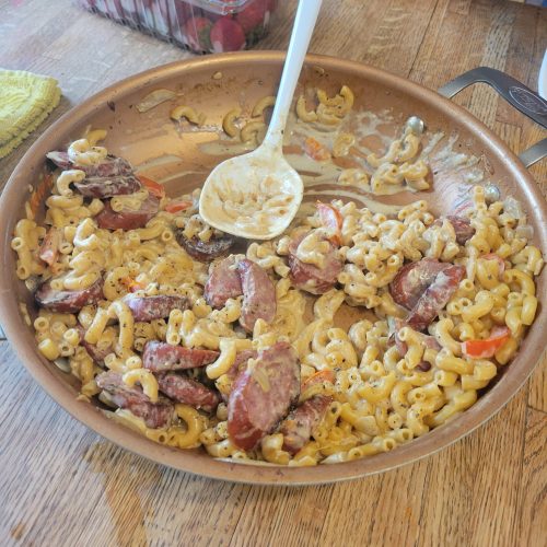 Creamy Cajun Sausage Pasta – Kitchen Curt – TEST